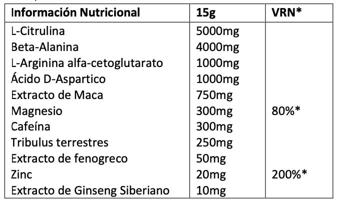 ALPHA MALE STACKER 300gr - Imagen 3