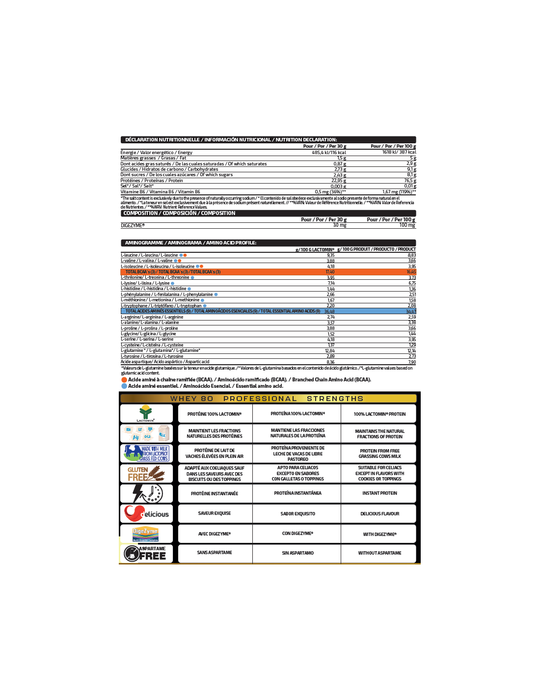 Proteina Whey Plus IO Genix - Imagen 2
