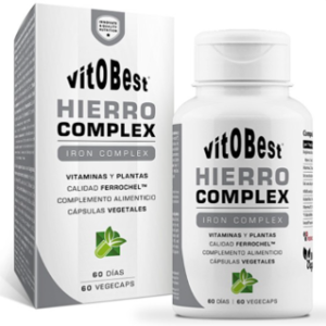 HIERRO COMPLEX 60 VEGAN CAPS VITOBEST