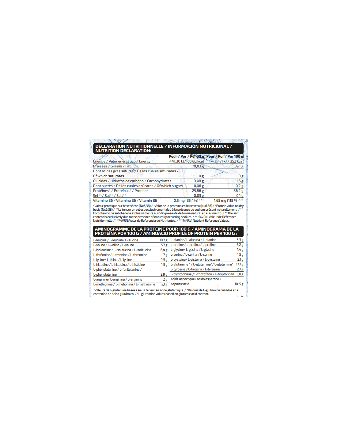 ISO ZERO CLEAR 900G IO GENIX - Imagen 3