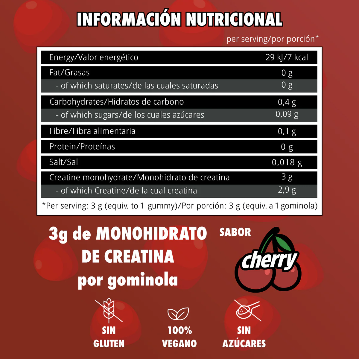 Creatina Gummies Big Bros 60gum - Imagen 5