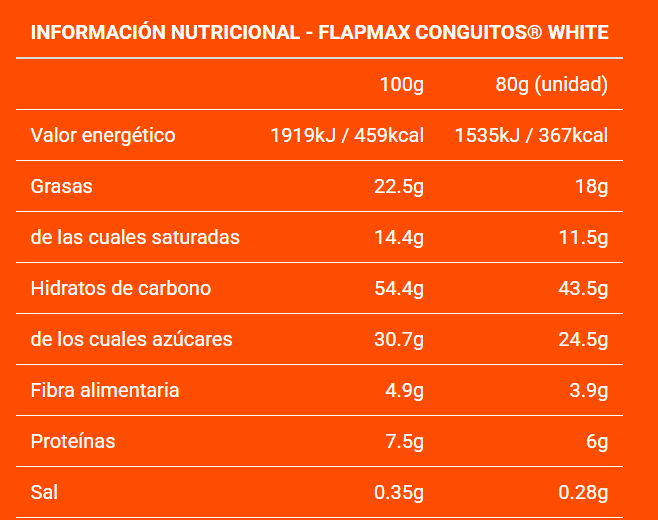 Flapmax 80g Max Protein - Imagen 2