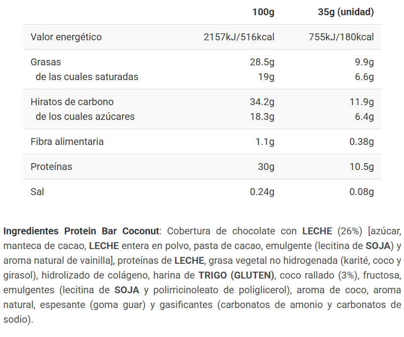 Protein Bar Wafer One Piece 35gr Max Protein - Imagen 6