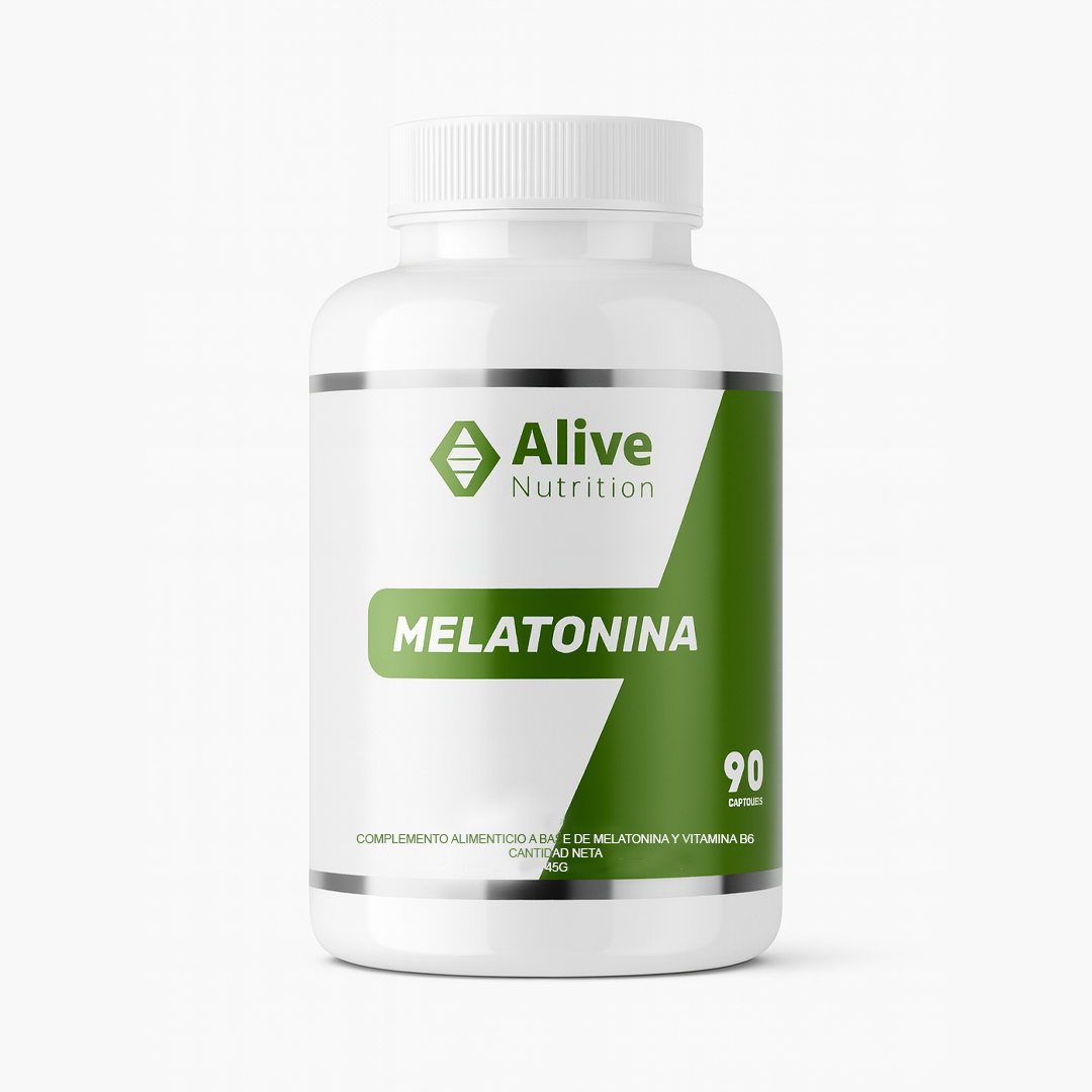 Melatonina + Vitamina B6 Alive 90caps
