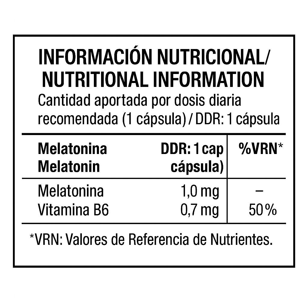 Melatonina + Vitamina B6 Alive 90caps - Imagen 2