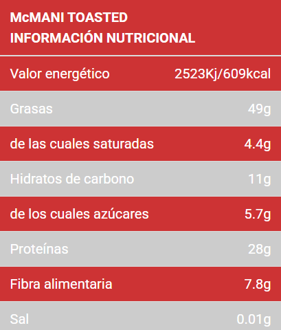Mc Mani 500gr Max Protein - Imagen 3