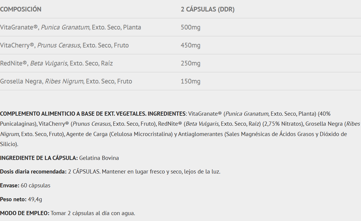 Nitrates 60caps Scientiffic Nutrition - Imagen 2