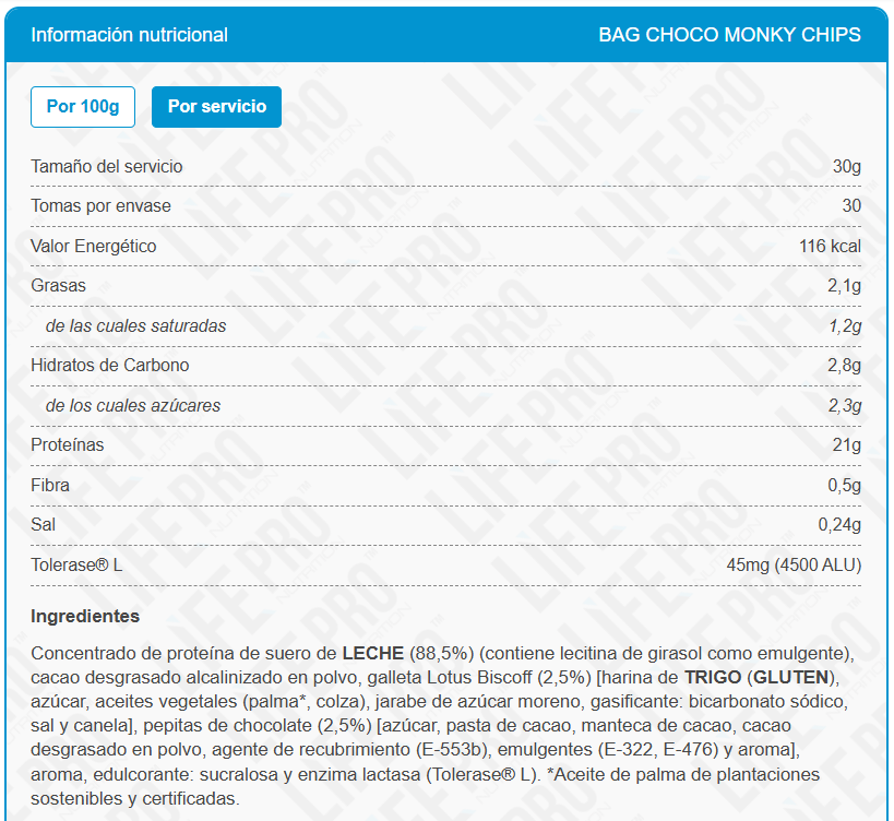 Whey Gourmet Edition 900gr Life Pro - Imagen 2