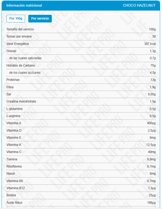 Gainer Dragon Ball 3kg Life Pro - Imagen 2