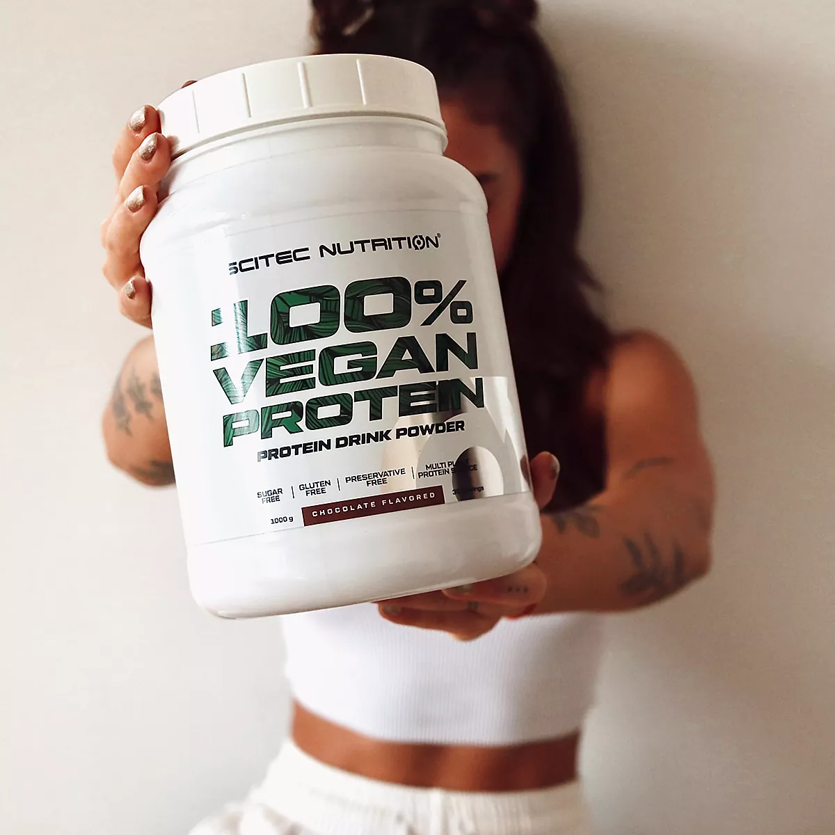 100% Proteína Vegana 1kg Scitec Nutrition - Imagen 2