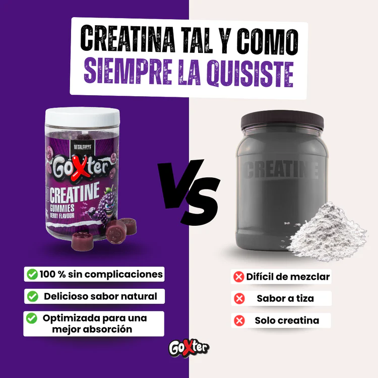 Gominolas de Creatina 60Gum Goxter - Imagen 3