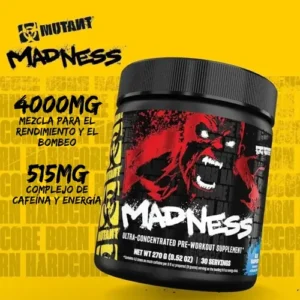 Madness Pre-workout 225gr Mutant