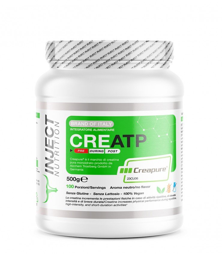 Creatp Creapure 500gr Inject Nutrition