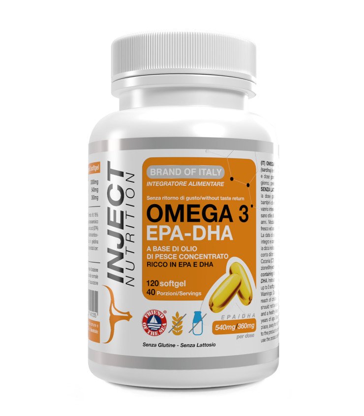 Omega 3 120 perlas Inject Nutrition