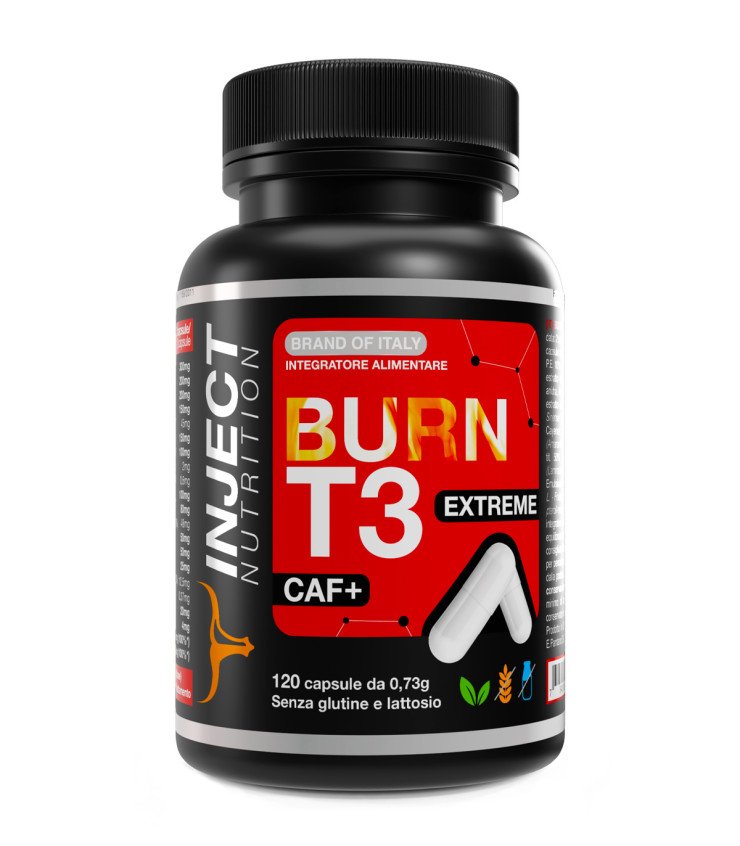 Burn T3 CAF+ (120caps) Inject Nutrition